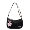 2024 Nuevo Estilo Bolso Cruzado Pequeño Sencillo para Viajes Cortos de Nicho Bolso Pequeño Casual Fresco con Correa Ancha para el Hombro de un Solo Hombro para Mujer