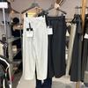 Traje de Color Sólido de Cintura Alta con Pantalones de Pierna Ancha para Mujer, Temporada Primavera y Otoño 2026, Corte Holgado, Favorecedor para Figura de Pera, Pantalones Largos