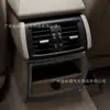Adecuado para 11-17 Bmw X3 Interior del Coche Modificado Fibra de Carbono Marco de Almacenamiento Trasero Borde Pegatina Decorativa