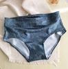 Ropa Interior Sexy Francesa Transfronteriza, Levanta Glúteos, Cubre Glúteos, Bragas de Cintura Alta, Delgadas, Sin Costuras, Entrepierna de Algodón Puro Ropa Interior para Mujer