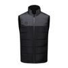 Chaleco calefactor inteligente de fábrica interruptor de control doble chaleco calefactor de otoño e invierno para hombre y mujer mismo color de moda combinación de colores chaleco eléctrico