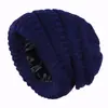Amazon Exportación Europea y Americana Viento Cálido Cortavientos Protección Auditiva Sudadera con Capucha Sombrero Micro Elástico Forro de Satén Gorro de Punto