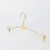 Tienda de ropa metal no resbaladizo clips para pantalones lencería sujetador perchas de exhibición ganchos para secar ropa en casa perchas