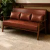 Sillón individual para salas de estar pequeñas, juego de mesa y sillas de ocio para balcón, silla para dormitorio de hotel y casa de huéspedes, estilo vintage