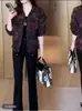 Chaqueta Corta Estampada de Otoño 2026 para Mujer Elegante Adelgazante Oculta Imperfecciones Moda Versátil Camisa Casual