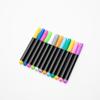 Caneta de giz líquido apagável para quadro de LED, caneta para quadro branco esboçável em couro PU, caneta para quadro negro, marcador colorido, marca-texto