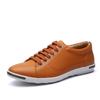 2026 Sapatos Casuais Masculinos Tamanho Grande Modernos Respiráveis de Couro Wenzhou Comércio Exterior Transfronteiriço Sapatos Masculinos com Cadarço Sapatos Homem