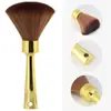 Cepillo para el Cabello de Salón, Cepillo Multifuncional de Cerdas Suaves Electroplateado, Herramienta de Belleza, Cepillo de Plástico para el Cabello