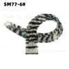 Comercio Exterior Colgante de Oreja Peluca Teñida Colorida de Una Pieza Sin Costuras Estampado de Leopardo Pluma Pie de Peluca Cabello Liso Colgante Invisible al Oído Venta al Por Mayor