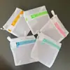Bolsa para la ropa sucia, bolsa para el jabón, perlas para la lavandería, perlas de fragancia, bolsa de malla engrosada, bolsa protectora para el jabón de la lavadora del hogar