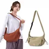 Bolso de Hombro de Moda para Mujer Bolso de Nailon Personalizable Gran Capacidad Multifuncional Estilo Japonés para Viajar Bolso Dumpling al por Mayor
