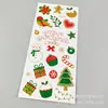 Tatuajes Temporales de Dibujos Animados de Cebolla Rosa Navideños de Un Minuto para Niños, Impermeables, Resistentes al Sudor, para Fiestas