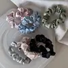 Scrunchie Pequeno de Cetim de Alta Qualidade Estilo Francês, Simples e Elegante, Elástico de Cabelo de Alta Elasticidade para Coques e Rabos de Cavalo