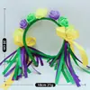 Adornos de Carnaval Europeos y Americanos de Fábrica Diademas de Carnaval Regalos para Fiestas de Carnaval Adornos Amarillos Verdes Púrpuras