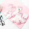 Meias Infantis para Primavera e Outono, Meias de Cano Médio para Meninos e Meninas, Meias Fofas com Desenho de Coelho para Bebês Recém-Nascidos Venda por Atacado
