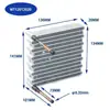Dissipador de calor de microcanais microcondensador trocador de calor totalmente em alumínio evaporador radiador de resfriamento a água trocador de calor refrigeração