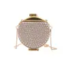 Bolso de Mano Mini con Pedrería 2026 Nuevo Bolso de Hombro Acrílico Europeo y Americano Bolso Cruzado Mini Caja con Cadena para Mujer