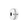 Pangadora Plata Esterlina S925 Original Pulsera Hueso de Serpiente Clip Fijador de Cuentas Pulsera de Cuentas Sueltas Hebilla de Posicionamiento Amuleto de Cuentas