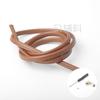 Correa de bolso de cordón de cuero PU de color caramelo para mujer, asa versátil, accesorios para bolso de boca de oro DIY con correa de mano, 51 accesorios