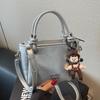 2025 Nuevo Nicho Vintage Cuero Encerado al Aceite Simple Portátil Bolso Balde para Mujer Commuter Versátil Textura de Alta Gama Bolso Cruzado