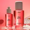 Frasco de Spray Corporal Personalizado com Ombro Reto 240ml, Frasco de Spray de Perfume Transparente PET 100ml, Frasco de Spray Hidratante
