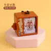 Máquina de Animación de Flip Book Creativa Libro de Respuestas Llavero con Texto Inspirador Colgante para Estudiante Colgante para Bolso Pequeño Regalo