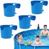 Novo Rack de Armazenamento para Piscina Porta-Copos Lateral para Piscina Porta-Copos de Bebida e Cerveja para Piscina Rack para Álcool em Gel