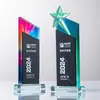 Nuevo Trofeo Creativo de Pizarra, Mármol y Cristal para Empleados Destacados, Reunión Anual Conmemorativa, Producción de Medallas Coloridas de Alta Gama