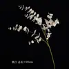 Folhas artificiais de eucalipto transfronteiriças, folhas de dinheiro, arranjos florais nórdicos para casamento, folhas decorativas, peças para vitrine de hotel e casa, plantas verdes
