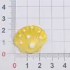 Acessórios de Resina com Bolinhas e Bordas em Concha DIY Capa de Celular Crocs Presilha de Cabelo Pulseira com Contas Chaveiro Adesivo para Garrafa de Água