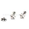 F136 brincos de titânio para lábio Sea King Trident brinco de osso de orelha atacado de fábrica G23 joias de piercing corporal de liga de titânio