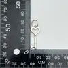 Nova Cabeça de Zíper de Metal com Puxador Branco Dourado Estrela Coração Puxador Bolsa Roupas Acessórios de Vestuário