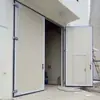 Porta de Aço Industrial com Dobradiças Fábrica de Aço Porta Grande com Dobradiças Porta com Dobradiças Isolada Porta com Dobradiças Elétrica Fabricante de Exportação para Comércio Exterior