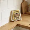 Runchu Cachorro de Dibujos Animados Esponja de Pulpa de Madera para Lavar Platos Comprimida Herramienta Mágica de Limpieza de Cocina Estropajo Esponja de Pulpa de Madera para Lavar Platos