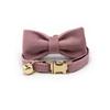 Lindo collar de campana para gato de terciopelo suave ajustable para gato grabado láser una generación de pelo