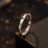 Anillo de Plata Esterlina 925 Doce Constelaciones Femenino Diseño Nicho Personalizado Anillo Abierto Simple Anillo de Dedo para Estudiante Ins Trendy