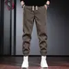 Pantalones para Hombre Otoño e Invierno Pantalones Deportivos Casuales para Hombre Forrados de Felpa Pantalones Deportivos de Pana Engrosados Corte Relajado Pantalones Harem