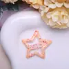 Clip de Estrella con Estampado de Lunares Macaron para Flequillo Lateral de Mujer Pinza para el Cabello Accesorios para el Cabello de Niños Clip al por Mayor