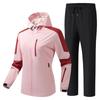 Nuevo Conjunto de Chaqueta Exterior Transfronterizo, Conjunto Versátil de Chaqueta y Pantalones a la Moda, Cortavientos e Impermeable para Hombres y Mujeres