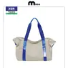 Bolsa de Compras, Bolso Bandolera de Moda y Sencillo, Bolso de Mano Casual, Bolsa de Equipaje para Hombres y Mujeres, Bolsa Casual de Gran Capacidad, Logo Personalizado