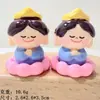 Acessórios de Resina Estilo Nacional Estéreo Todos os Desejos Enfeites Diy Carro Desenho Animado Menina Caixa Surpresa Acessórios de Boneca