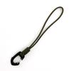 Cordón para llaves colgante para acampar al aire libre, hebilla multifuncional, gancho triangular de rápido acceso, fabricante personalizado al por mayor