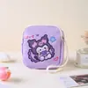 Bolsa de Almacenamiento Portátil Linda de Dibujos Animados al por Mayor para Estudiantes, Estuche para Toallas Sanitarias, Gran Capacidad
