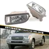 Adecuado para Toyota 98-07 Land Cruiser Lc100/Fzj100 Portalámparas de Faro Antiniebla Delantero Cubierta de Portalámparas de Parachoques Delantero Luz de Conducción