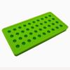 Molde de silicona para hockey sobre hielo con 40 agujeros y 40 rejillas para cubitos de hielo.