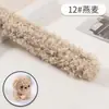 Bastão Torcido de Lã Encaracolada Ultra-Espesso e Ultra-Denso de 20mm Kit de Material Fofo Feito à Mão DIY Cachorrinho de Pelúcia Fio de Lã Plush