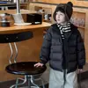 Tongku 2025 Moda de Invierno para Niños Color Sólido 90% Plumón de Pato Blanco Chaqueta para Bebé Versátil Engrosada Abrigo de Plumón para Niños Moderno