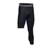 Pantalones de Compresión de Baloncesto Estilo Americano, de Tres Cuartos y Cinco Cuartos de Longitud, Alta Elasticidad, Secado Rápido, Entrenamiento de Fitness, Capa Base Deportiva, Ropa de Compresión Unisex