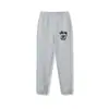 Pantalones jogger Stussy negros con estampado de ocho, estilo nuevo transfronterizo, de corte holgado, adecuados para primavera y otoño, pantalones deportivos casuales, pantalones largos, unisex