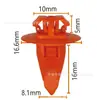 Una Serie de Clips Automotrices Individuales, Accesorios Universales, Clips para Tiras de Sellado, Clips Interiores, Clips de Fijación para Guardabarros, Clips de Carrocería